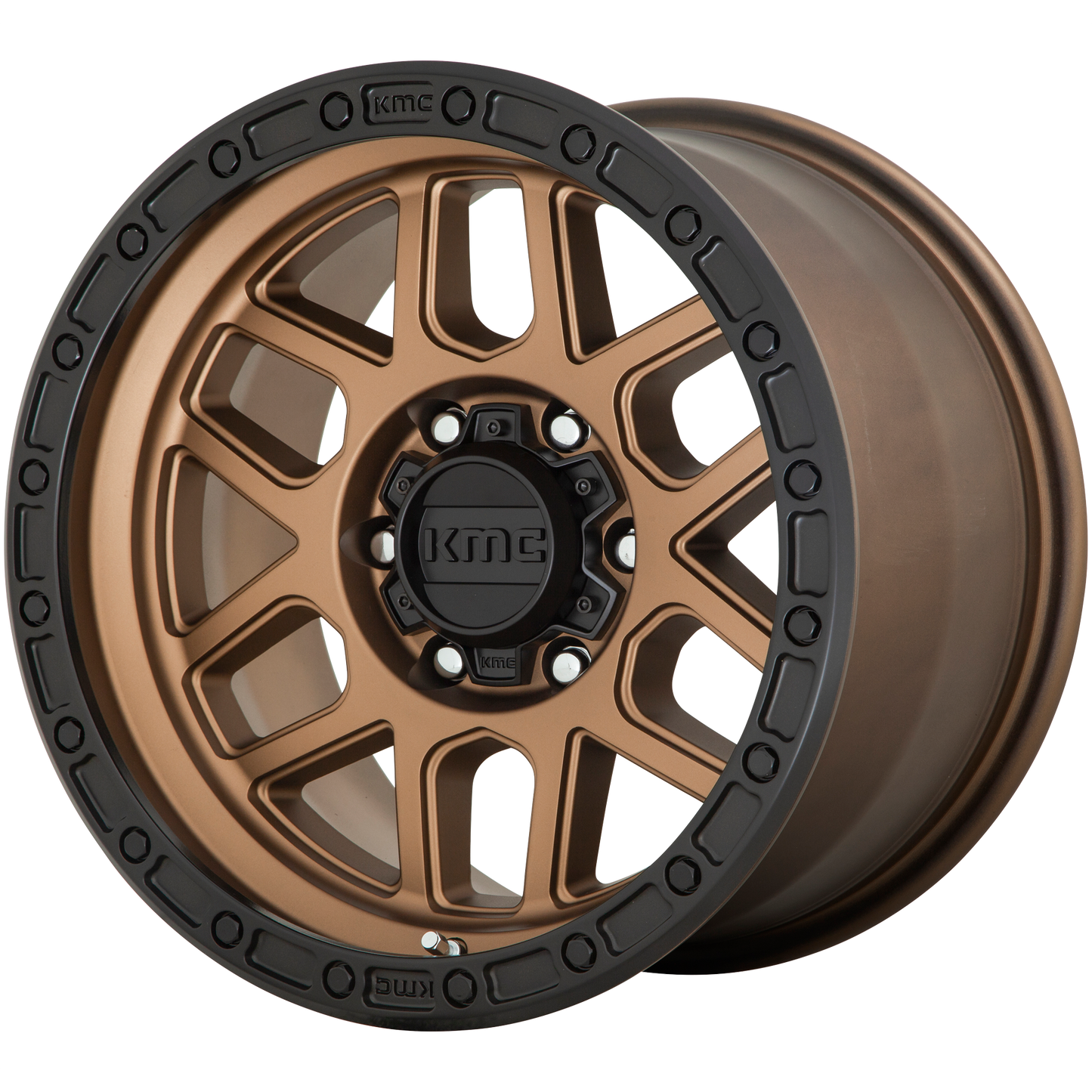 20x9 KMC KM544 MESA Matte Bronze With Black Lip Wheel 8x180 (0mm)