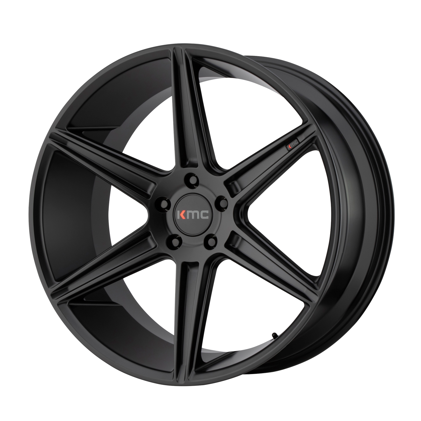 20x10.5 KMC KM711 PRISM Satin Black Wheel 5x4.5 (35mm)