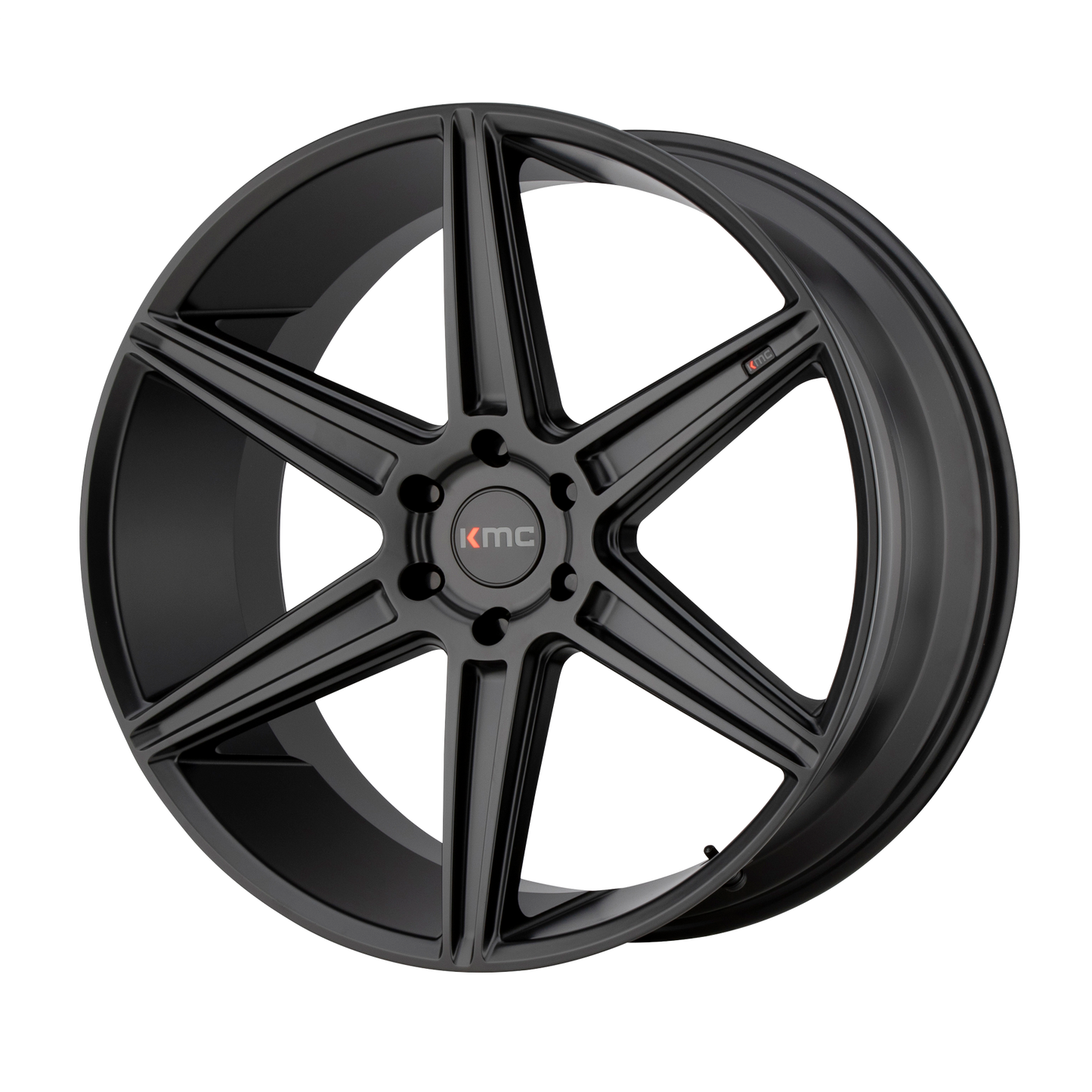 20x9 KMC KM712 PRISM TRUCK Satin Black Wheel 6x4.5 (30mm)