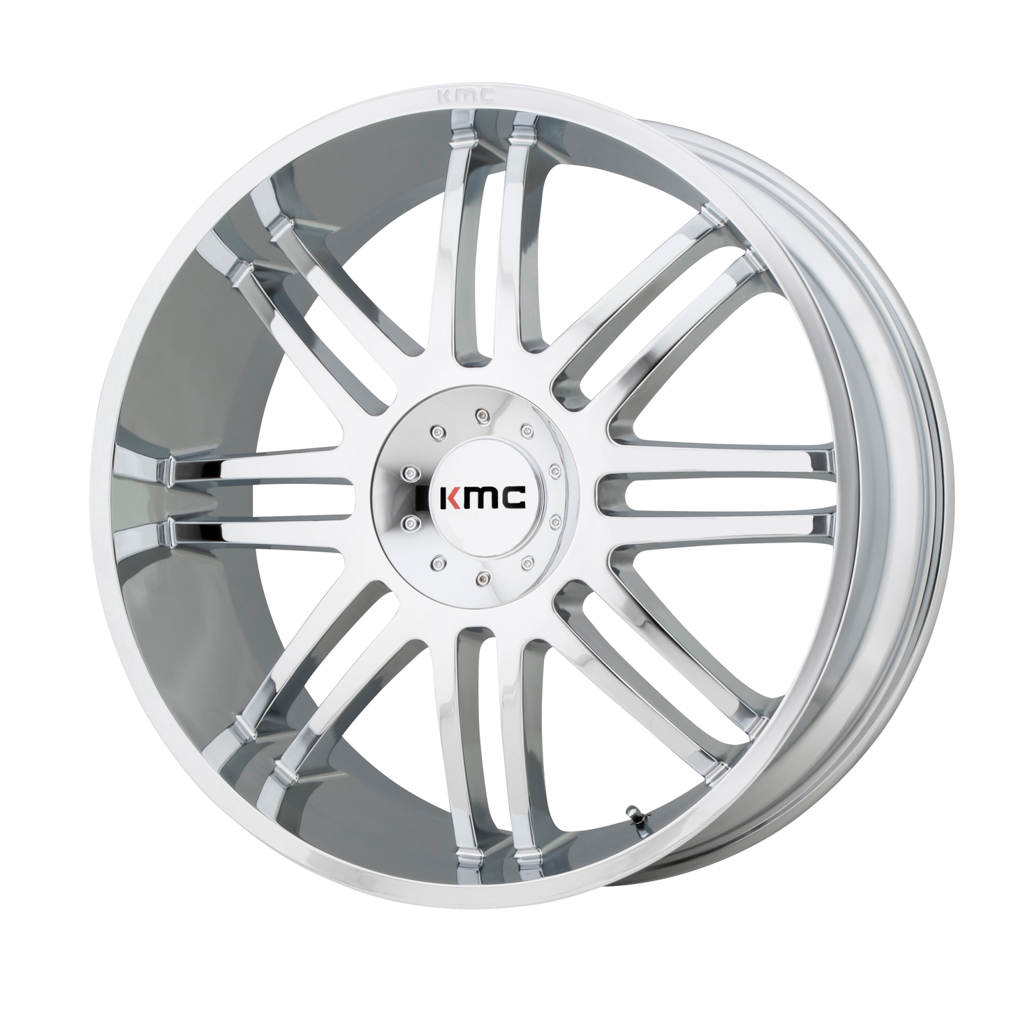 24x10 KMC KM714 REGULATOR Chrome Wheel 6x135/6x5.5 (30mm)