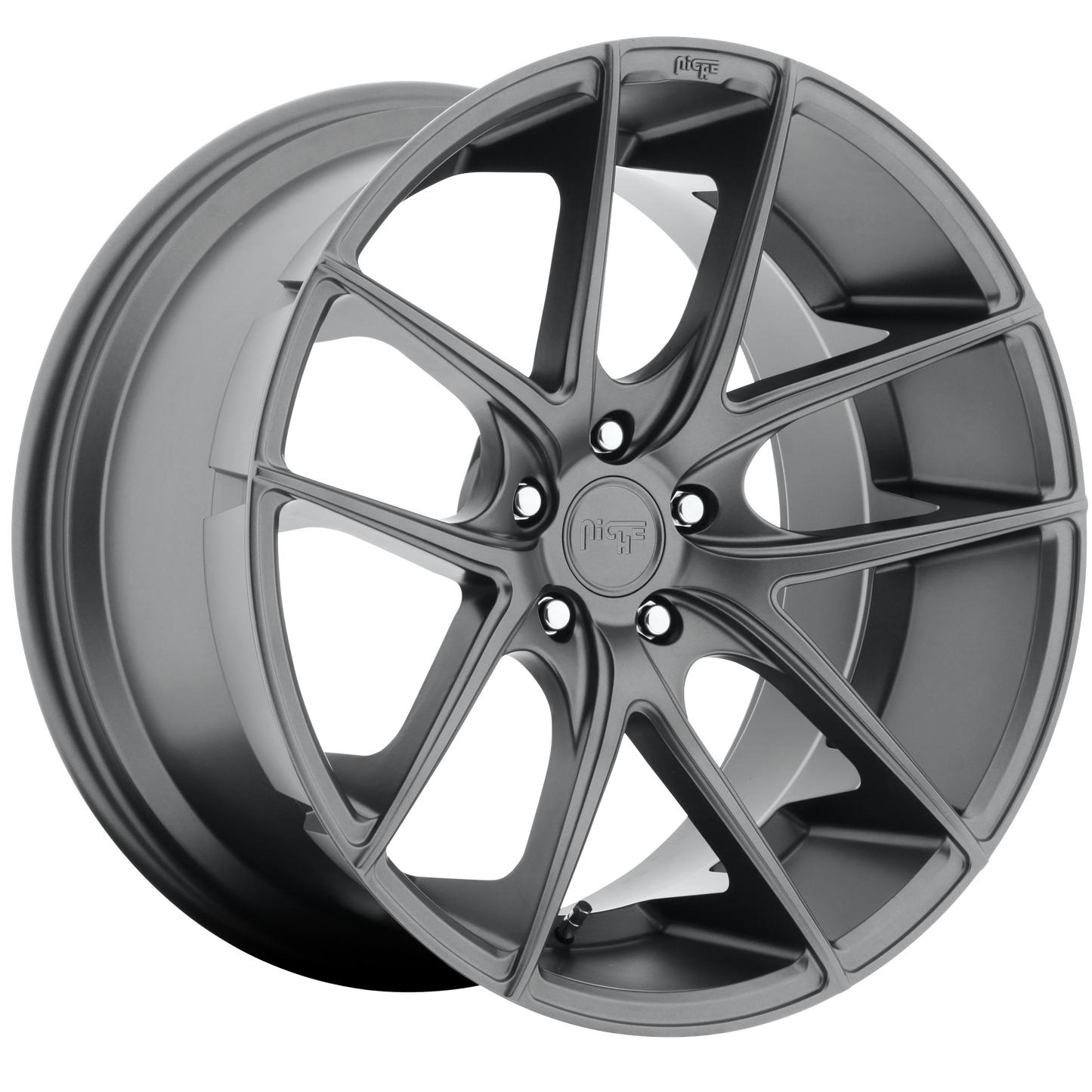 19x8.5 Niche M129 TARGA MATTE GUN METAL Wheel 5x120 (35mm)