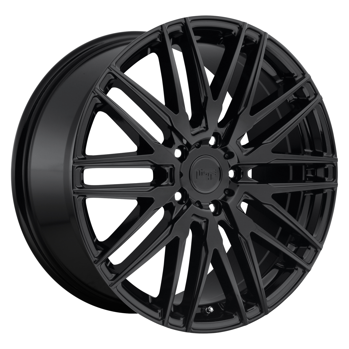 22x10.5 Niche M164 ANZIO GLOSS BLACK Wheel 5x130 (55mm)