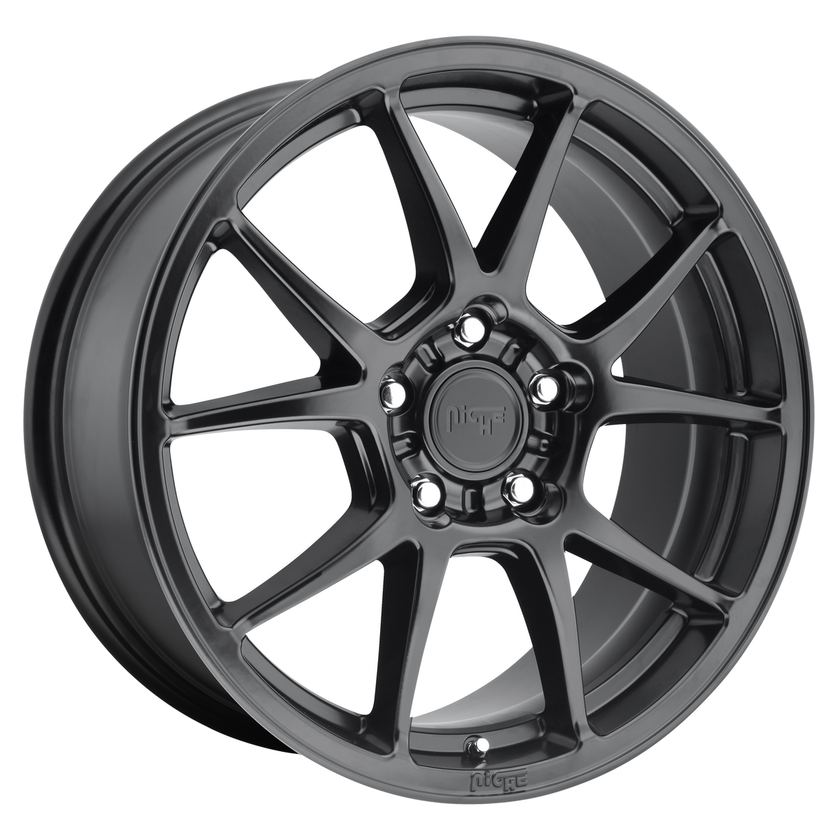 18x8 Niche M174 MESSINA MATTE BLACK Wheel 5x112 (40mm)