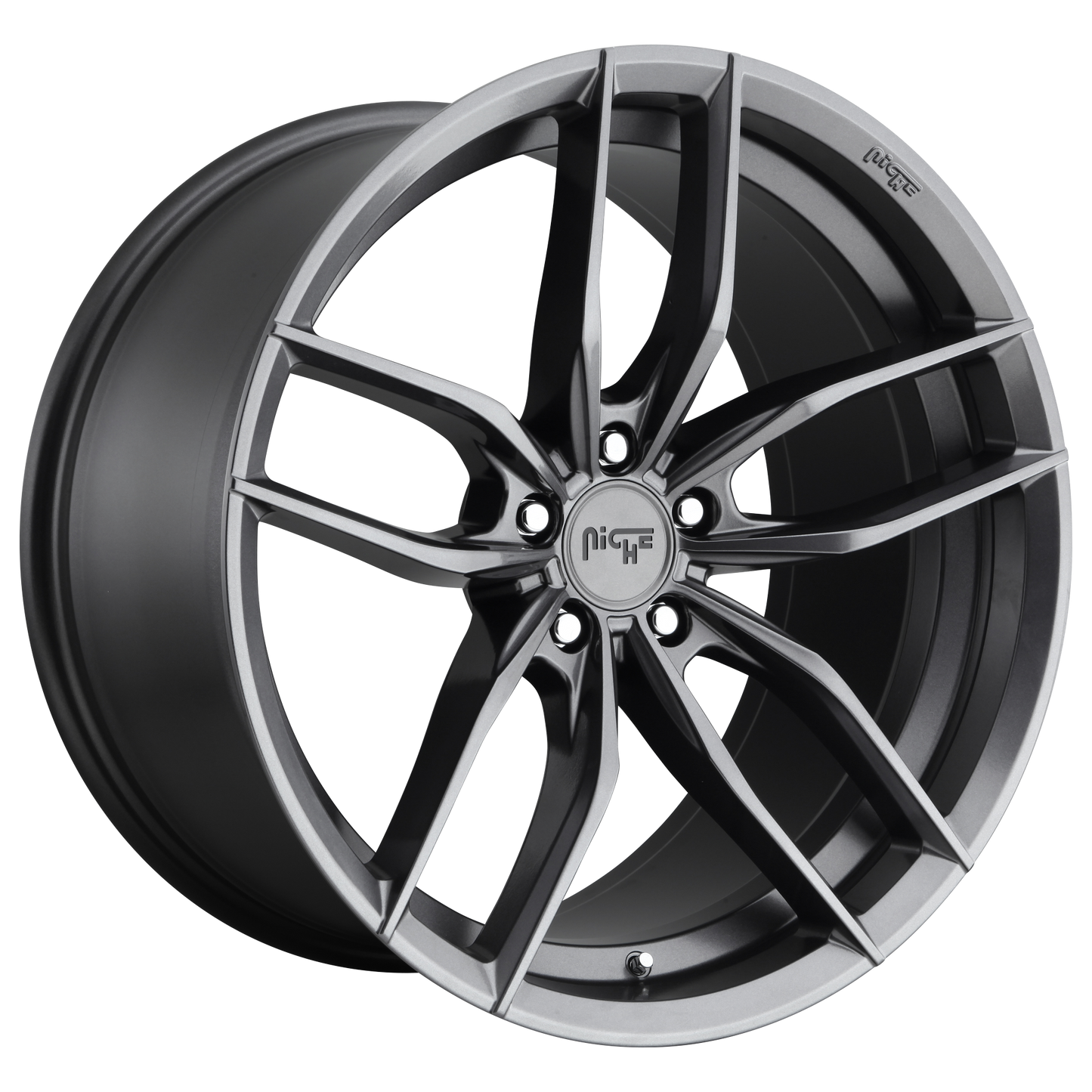 19x8.5 Niche M204 VOSSO MATTE ANTHRACITE Wheel 5x108 (40mm)