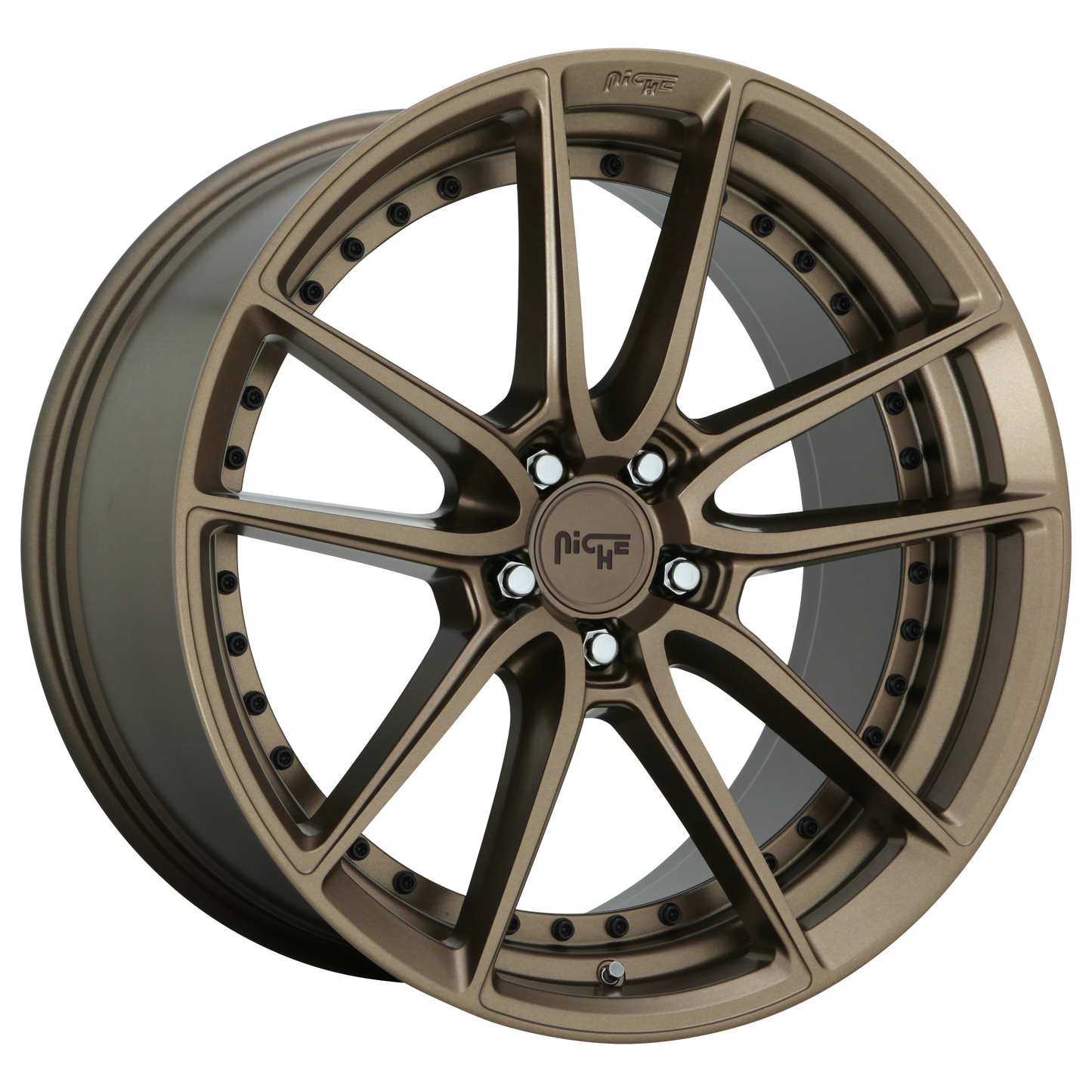 18x9.5 Niche M222 DFS MATTE BRONZE Wheel 5x112 (48mm)
