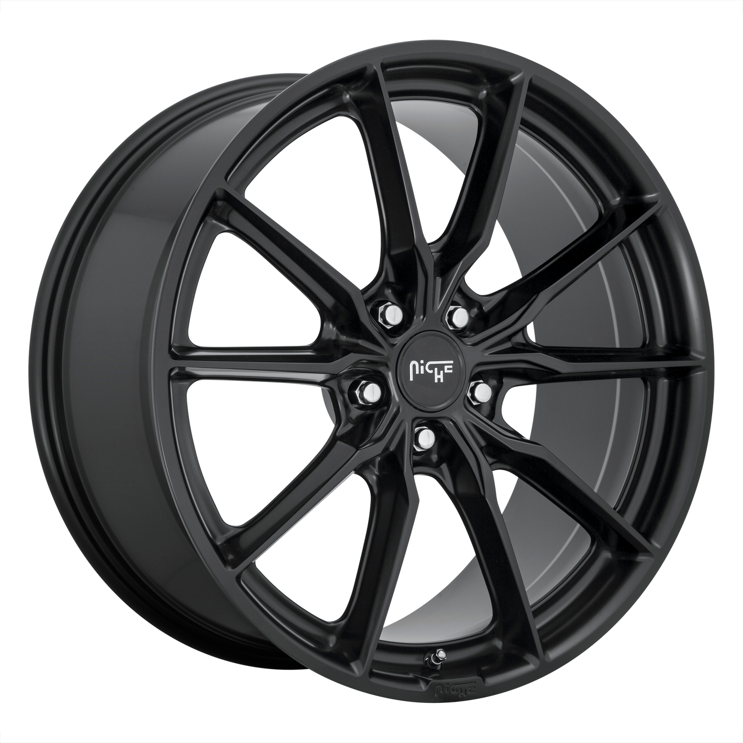 18x8 Niche M238 RAINIER MATTE BLACK Wheel 5x112 (42mm)
