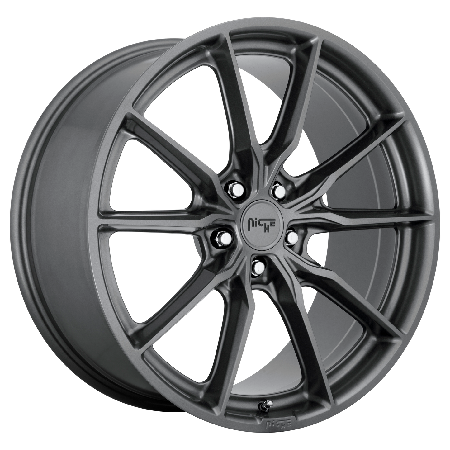 20x9 Niche M239 RAINIER MATTE ANTHRACITE Wheel 5x112 (38mm)