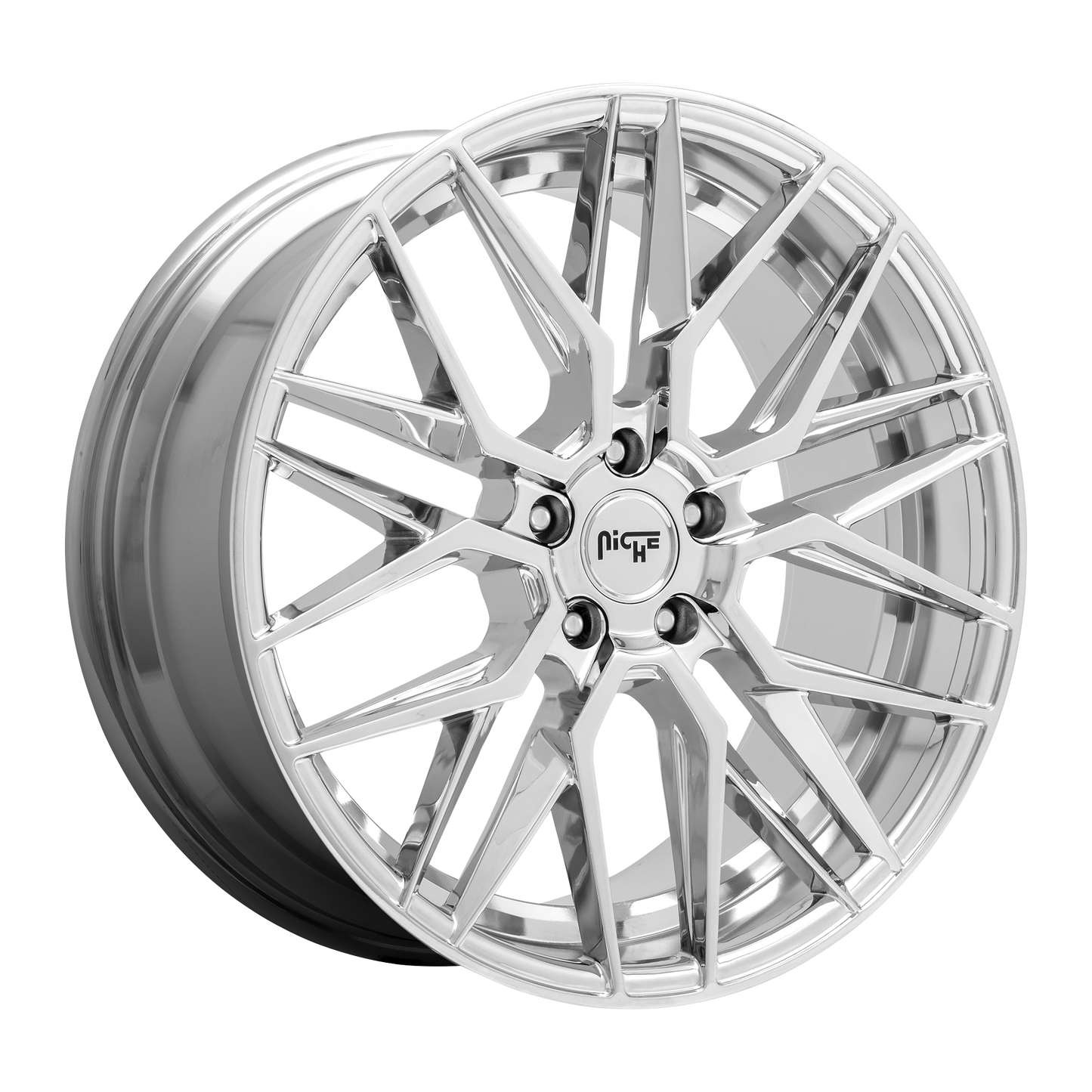 18x8 Niche M249 Gamma Chrome Wheel 5x112 (42mm)