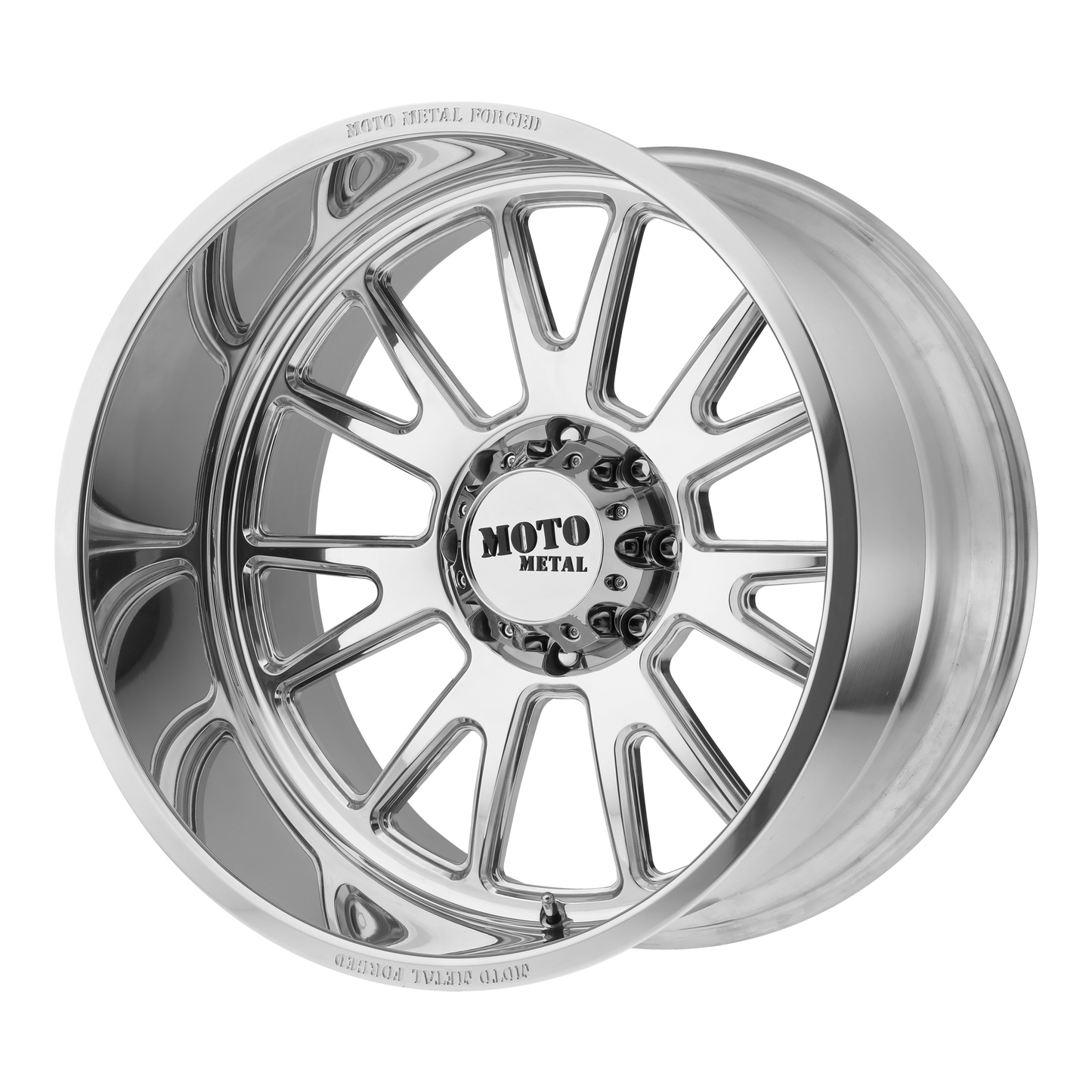20x10 Moto Metal MO401 Polished Wheel 8x180 (-24mm)