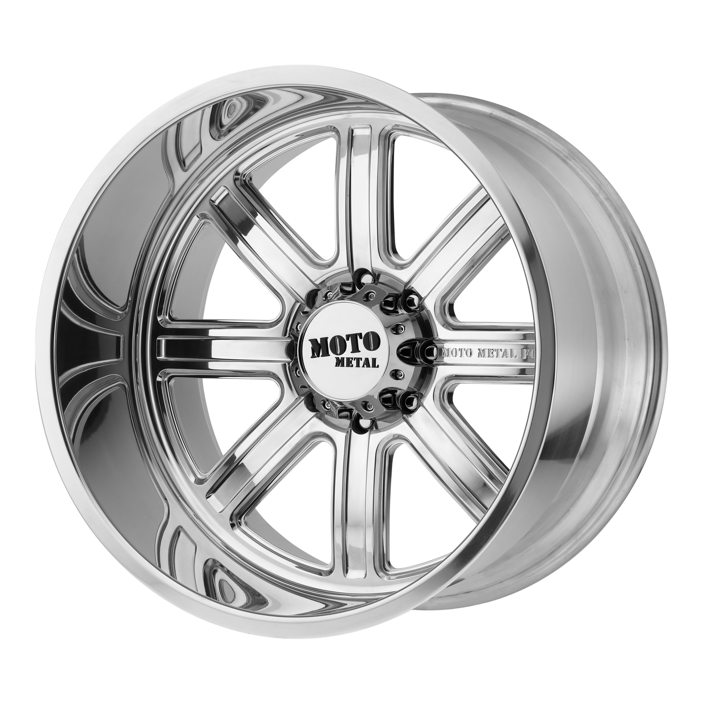 22x12 Moto Metal MO402 Polished Wheel BLANK (-44mm)