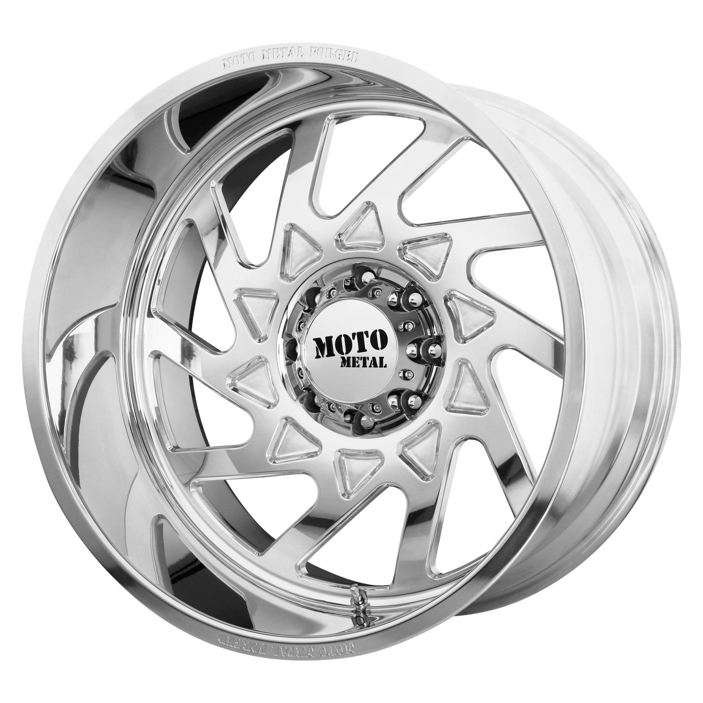 24x12 Moto Metal MO403 Polished Wheel BLANK (-44mm)