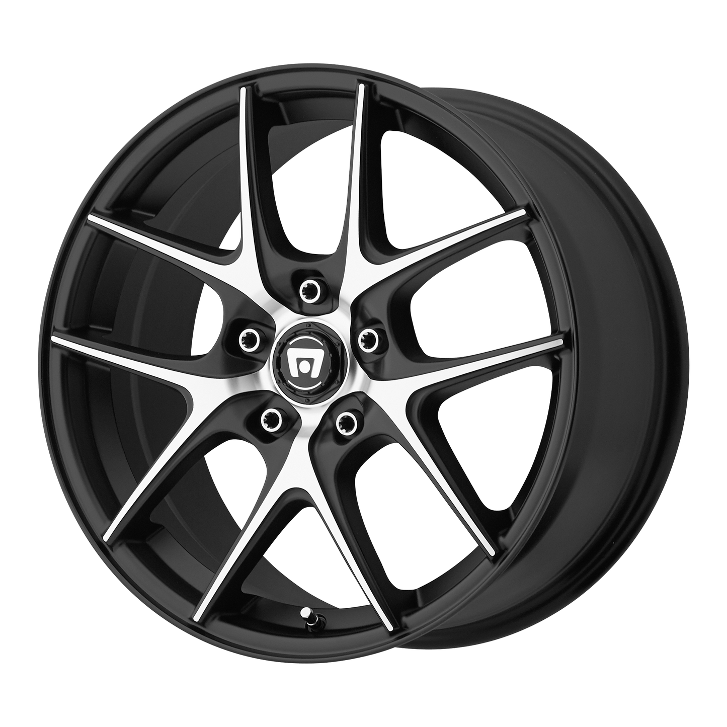 18x8 Motegi MR128 Satin Black Machined Wheel 5x120 (48mm)