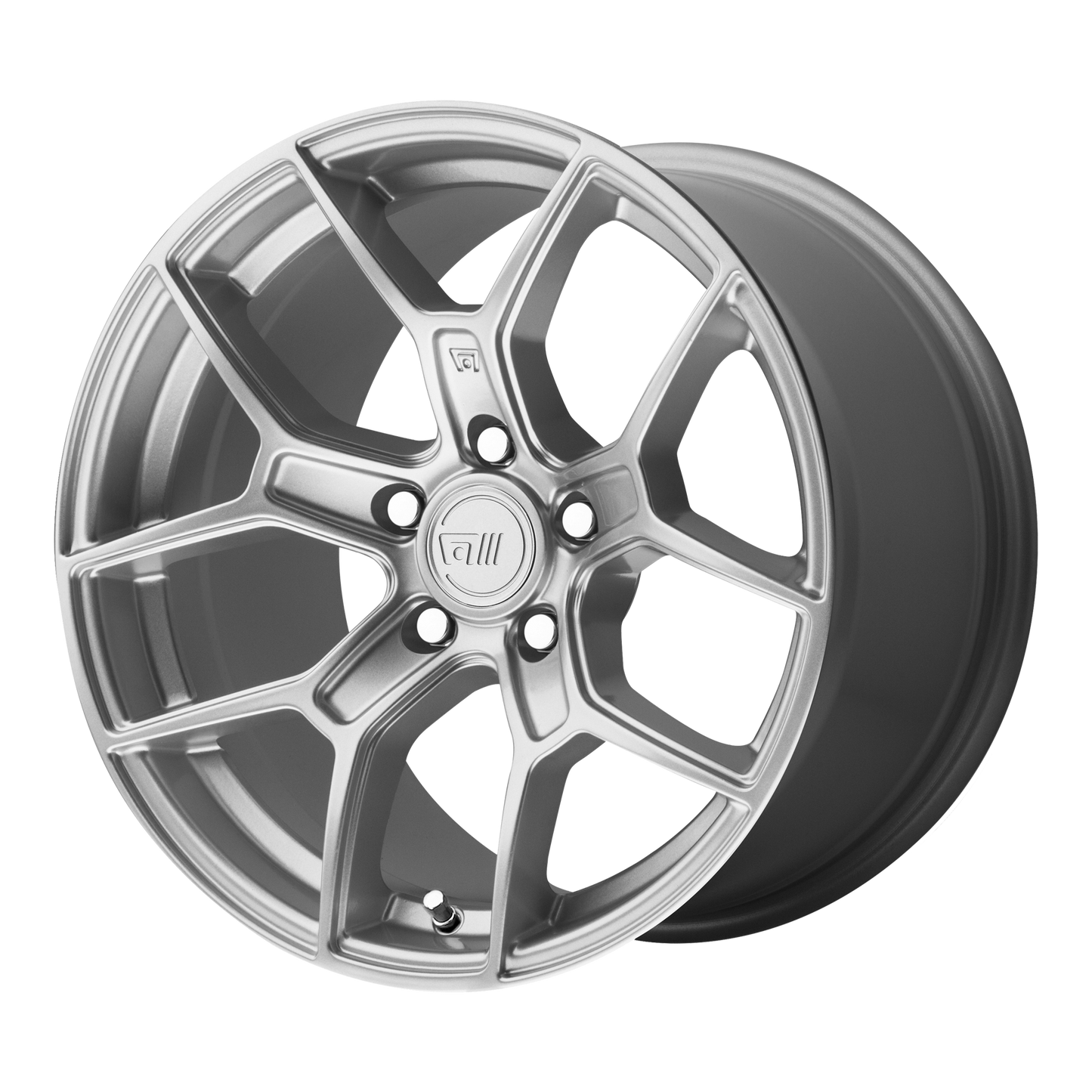 18x9.5 Motegi MR133 TM5 Hyper Silver Wheel 5x4.5 (35mm)