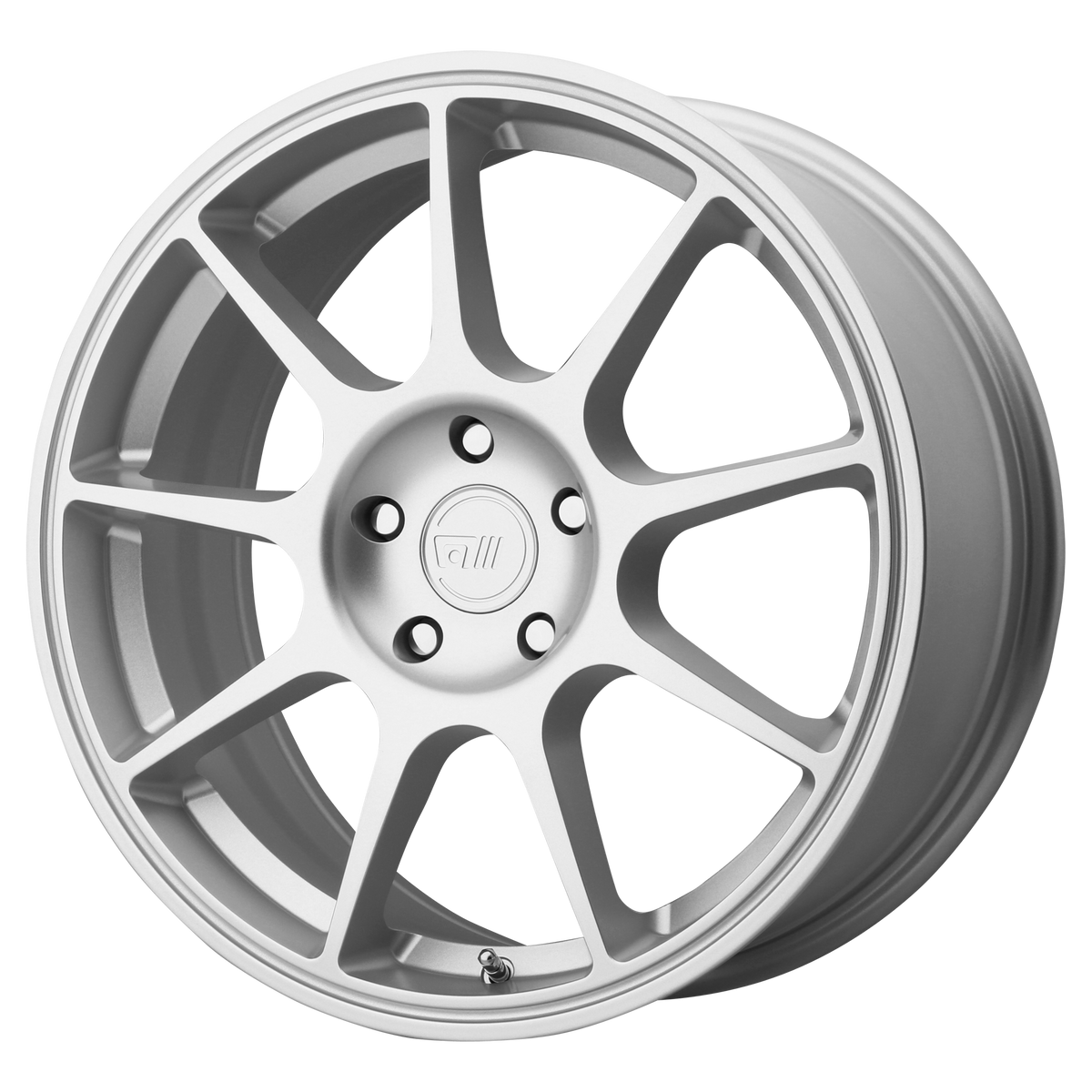 18x8 Motegi MR138 Hyper Silver Wheel 5x112 (38mm)