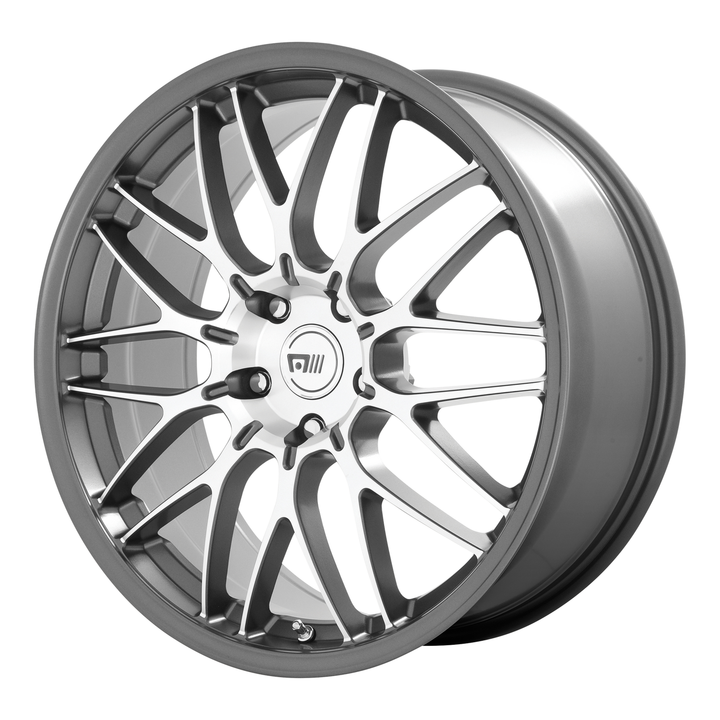 20x8.5 Motegi MR153 CM10 Machined Gunmetal Wheel 5x120 (25mm)