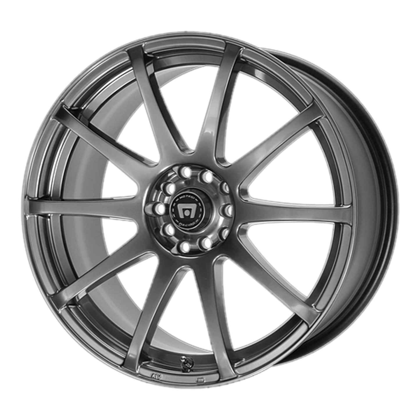 15x7 Motegi MR2747 SP10 Hyper Black W/ Clearcoat Wheel 4x100/4x4.5 (42mm)