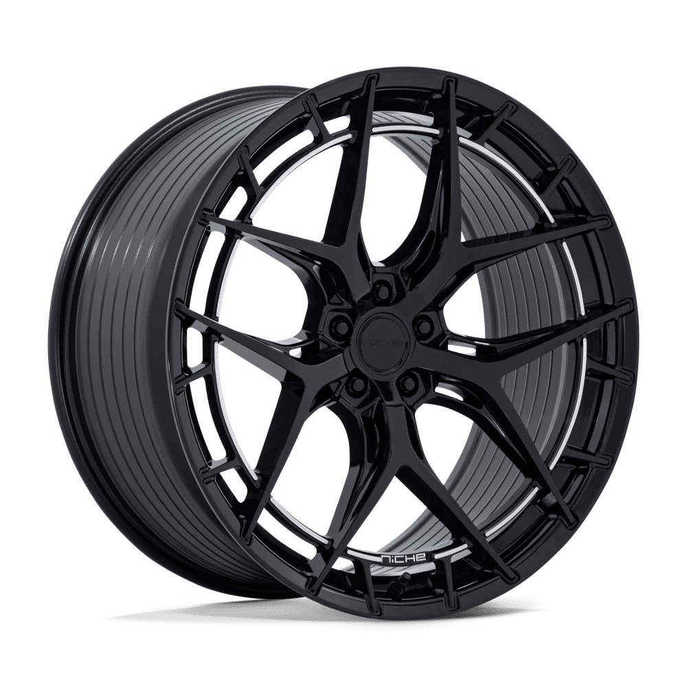 20x11 Niche NC286 Riviera Glossy Black Wheel 5x120 (43mm)