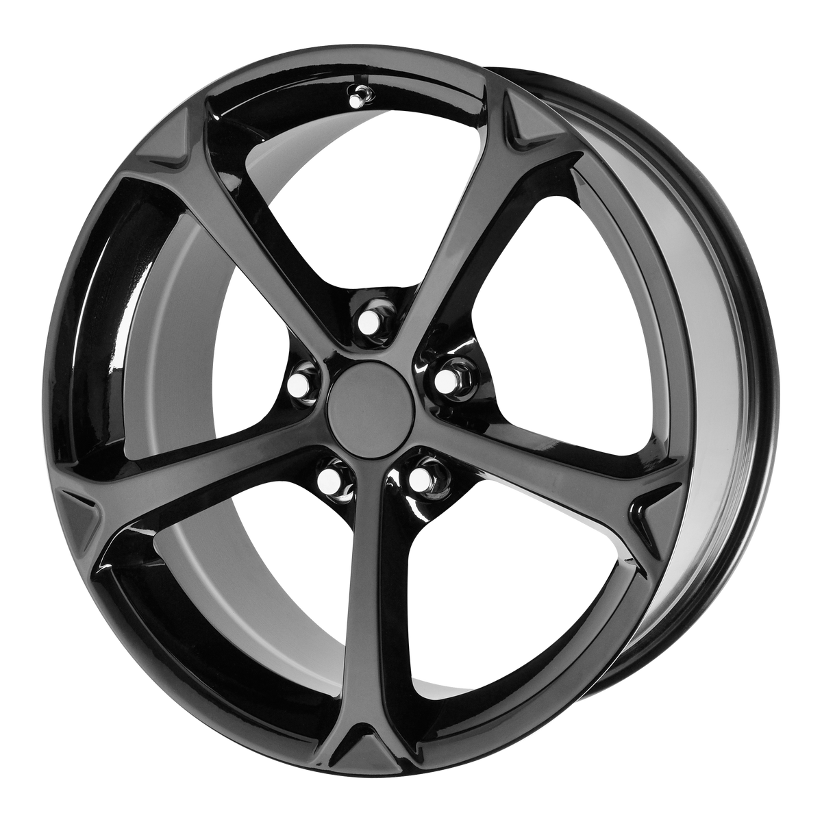 18x9.5 Performance Replicas PR130 Gloss Black Wheel 5x4.75 (56mm)