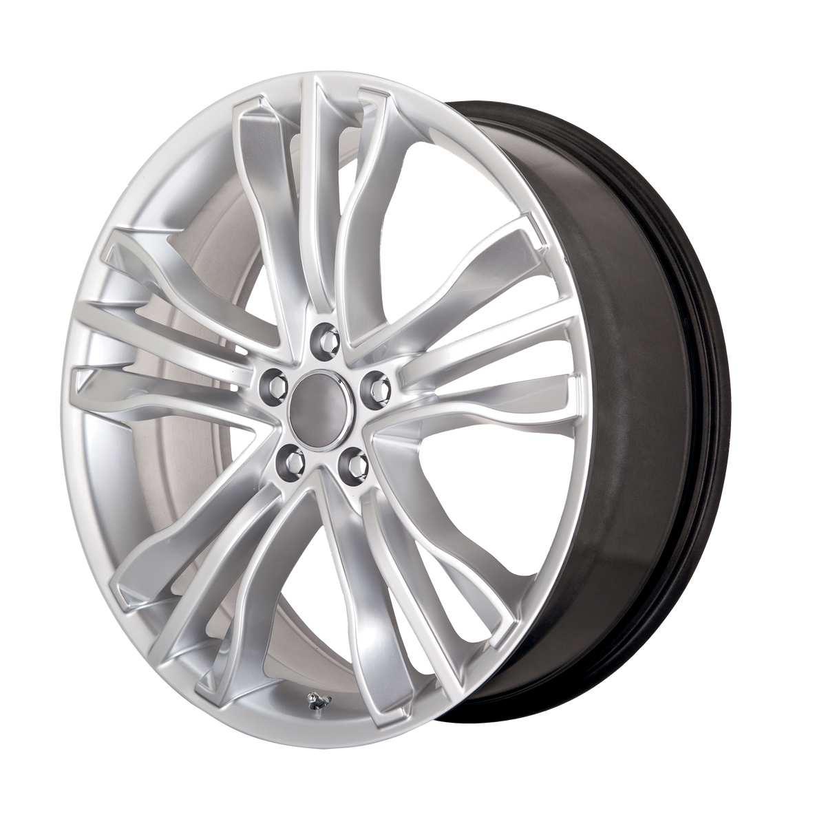 19x8.5 Performance Replicas PR142 Hyper Silver Wheel 5x112 (32mm)