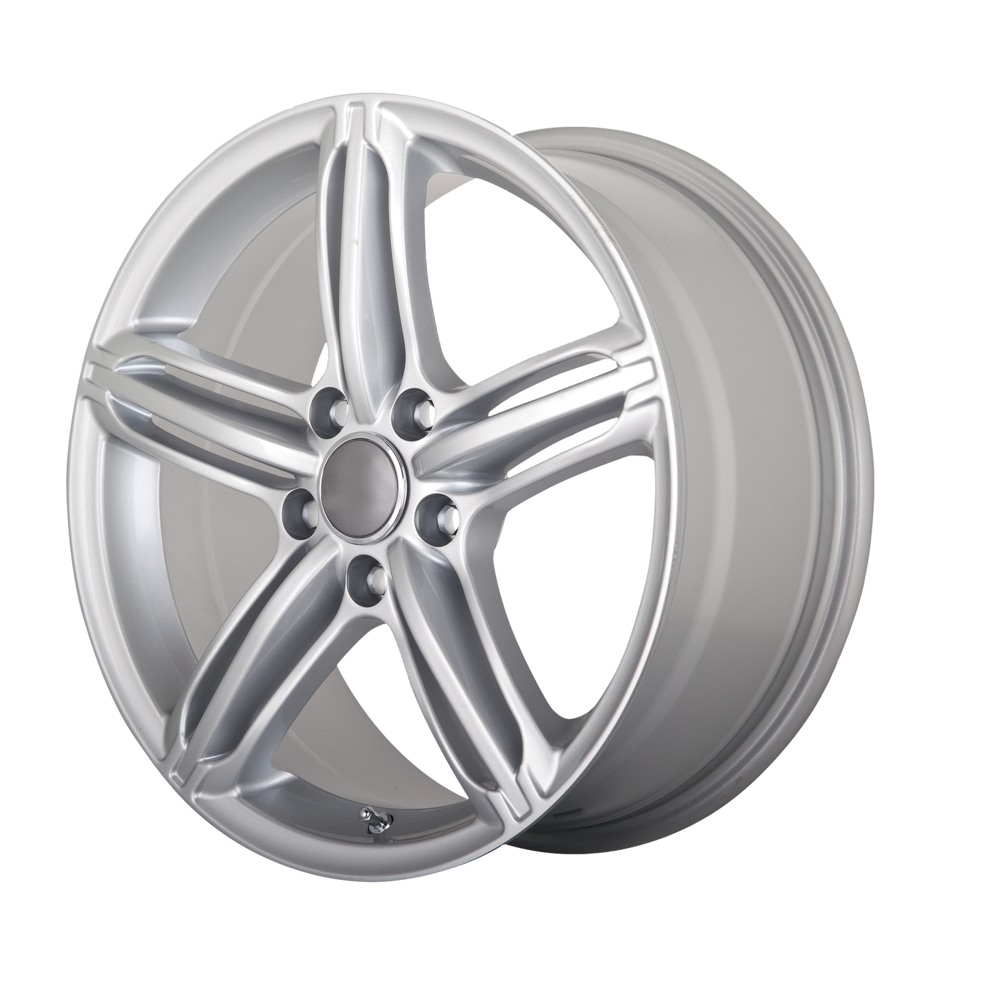19x8.5 Performance Replicas PR145 Hyper Silver Wheel 5x112 (32mm)