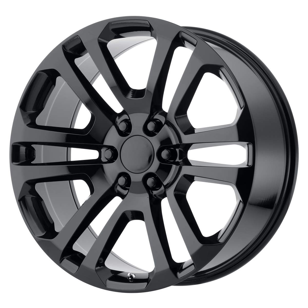 20x9 Performance Replicas PR158 Gloss Black Wheel 6x5.5 (24mm)