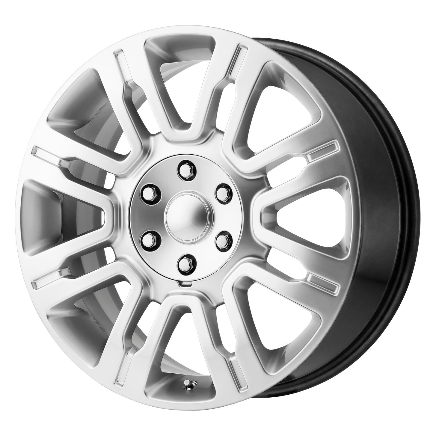 20x8.5 Performance Replicas PR167 Hyper Silver Wheel 6x135 (44mm)