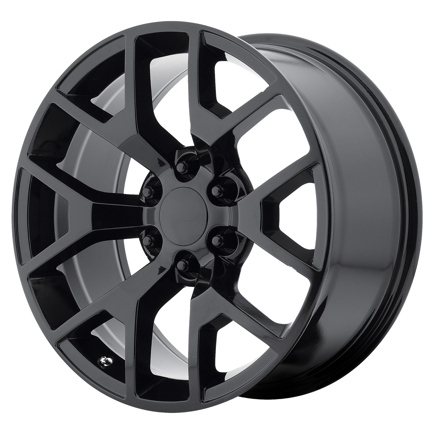 22x9 Performance Replicas PR169 Gloss Black Wheel 6x5.5 (27mm)