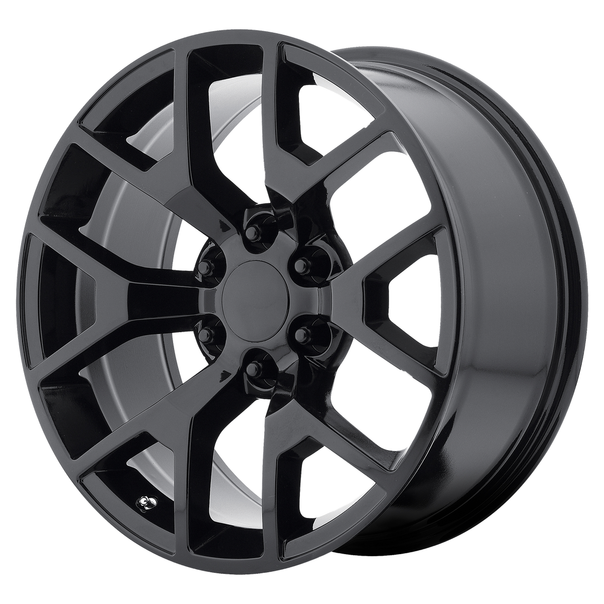 22x9 Performance Replicas PR169 Gloss Black Wheel 6x5.5 (27mm)