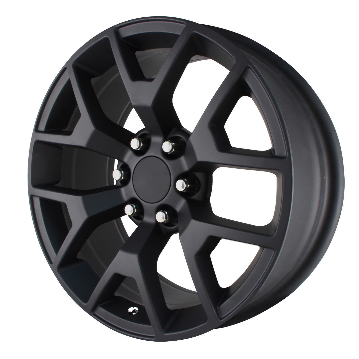 22x9 Performance Replicas PR169 Matte Black Wheel 6x5.5 (27mm)