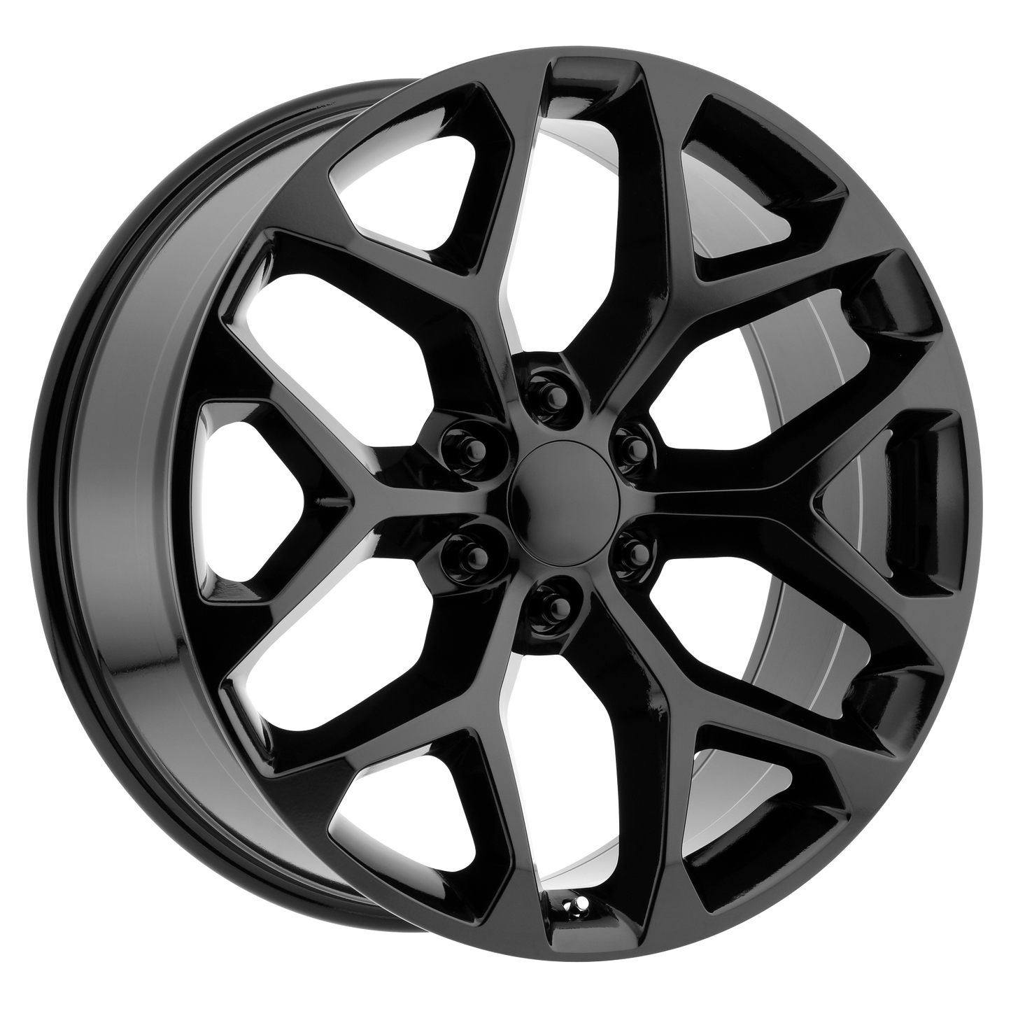 24x10 Performance Replicas PR176 Gloss Black Wheel 6x5.5 (31mm)