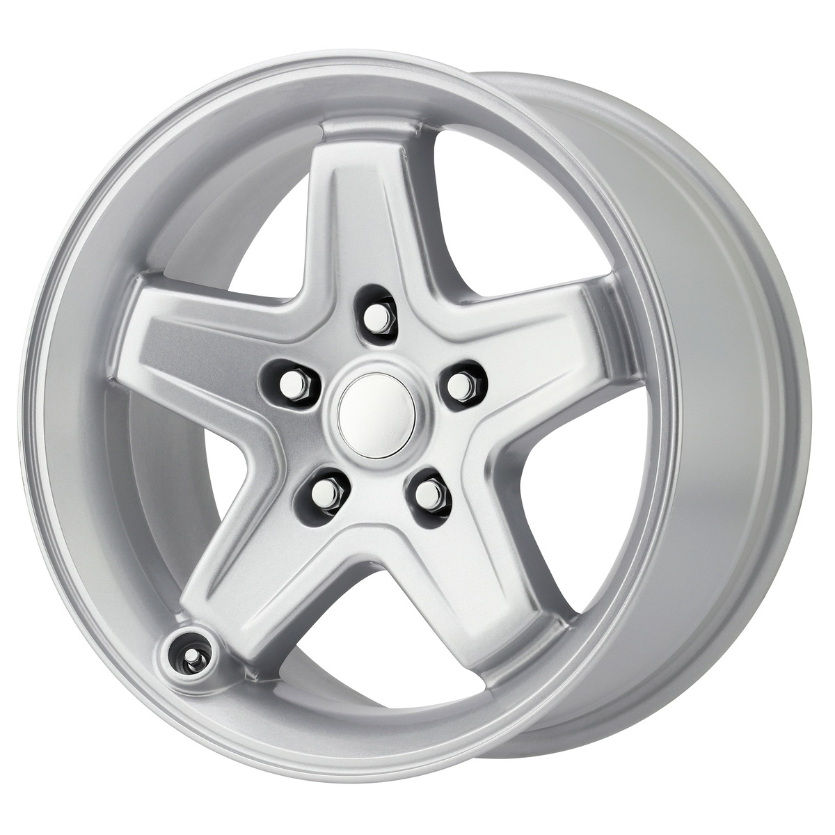 17x8.5 Performance Replicas PR180 Silver Wheel 5x5 (10mm)