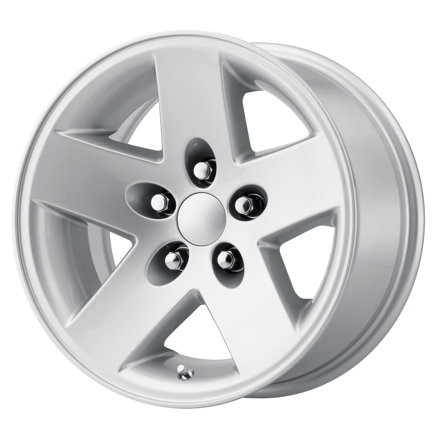 16x8 Performance Replicas PR185 Silver Wheel 5x4.5 (0mm)