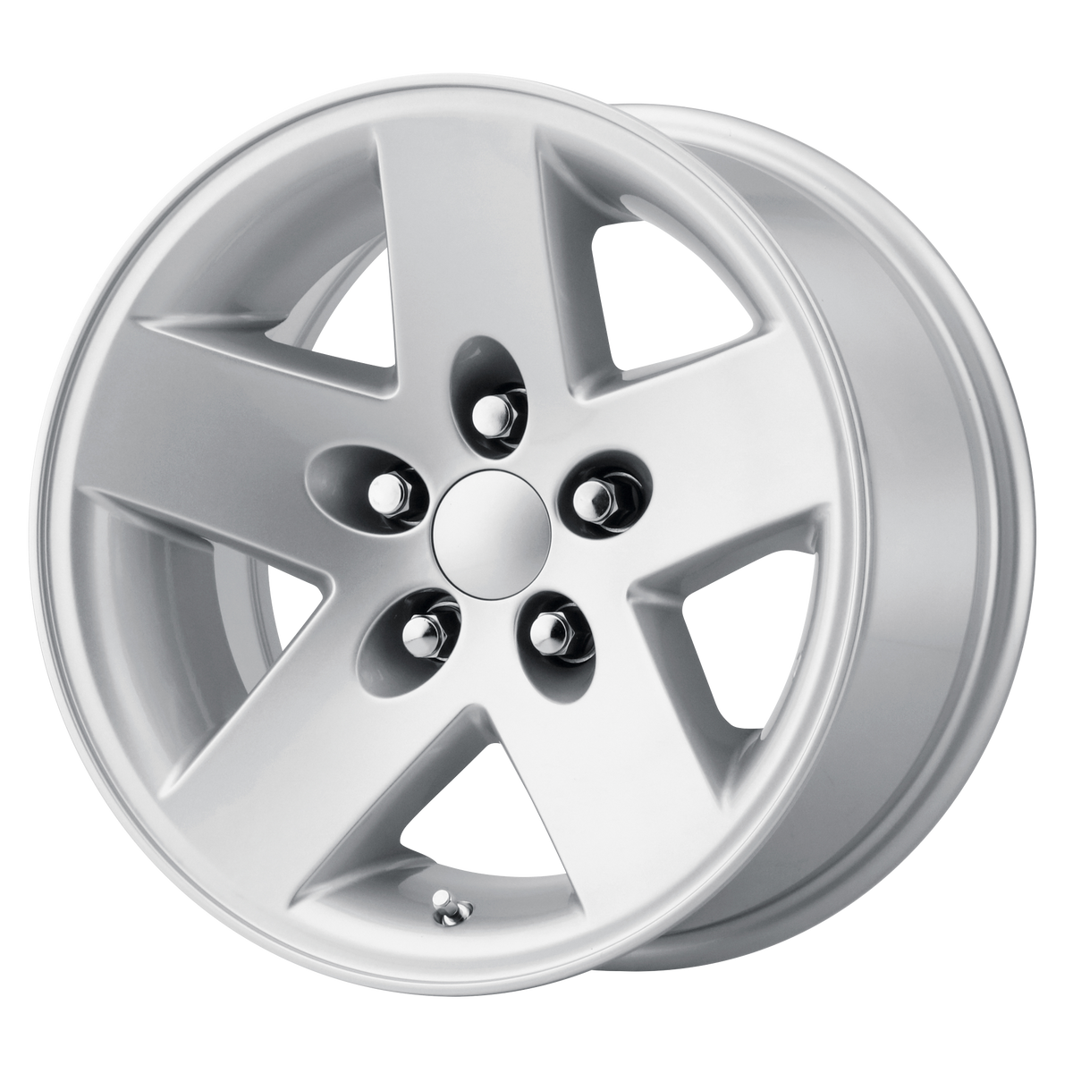 16x8 Performance Replicas PR185 Silver Wheel 5x4.5 (0mm)