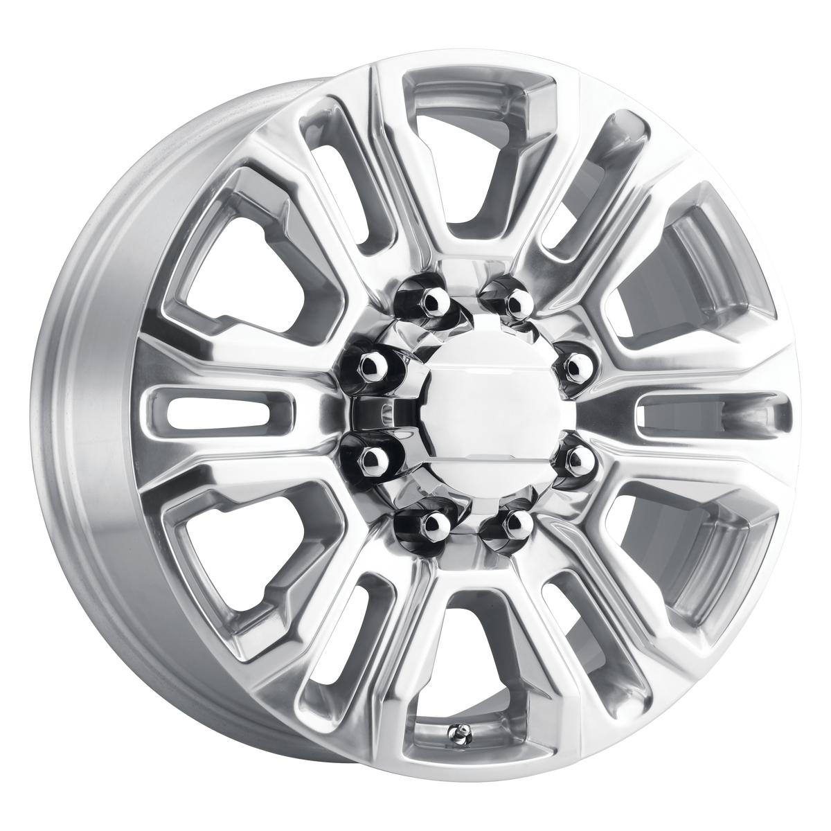 PR207 22X8.5 8X180 124 +44 CHROME