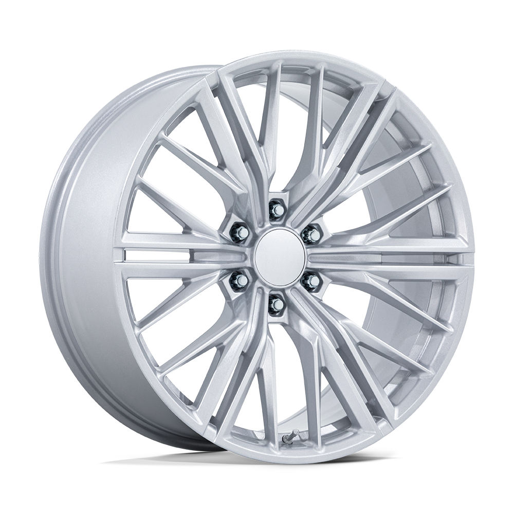 24x10 Performance Replicas PR227 Gloss Silver Wheel 6x5.5 (24mm)