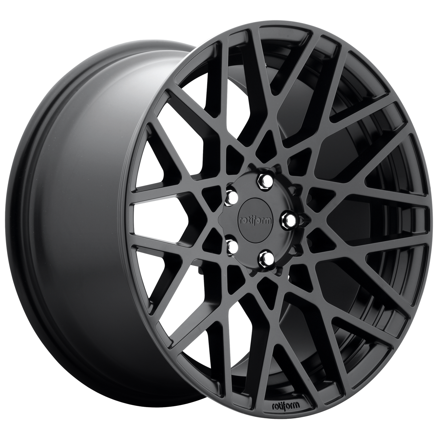 20x10 Rotiform R112 BLQ MATTE BLACK Wheel 5x4.5 (40mm)