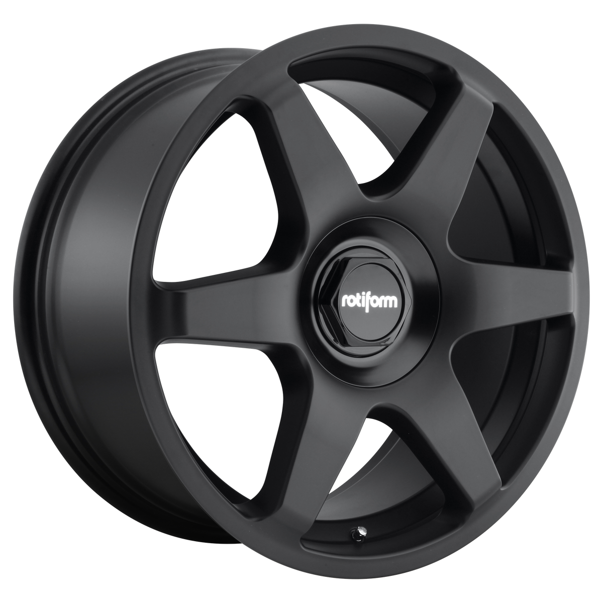 19x8.5 Rotiform R113 SIX MATTE BLACK Wheel 5x108/5x112/5x108/5x112 (45mm)