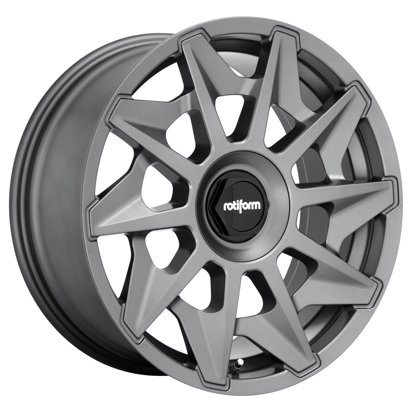 19x8.5 Rotiform R128 CVT MATTE ANTHRACITE Wheel 5x112/5x120 (35mm)