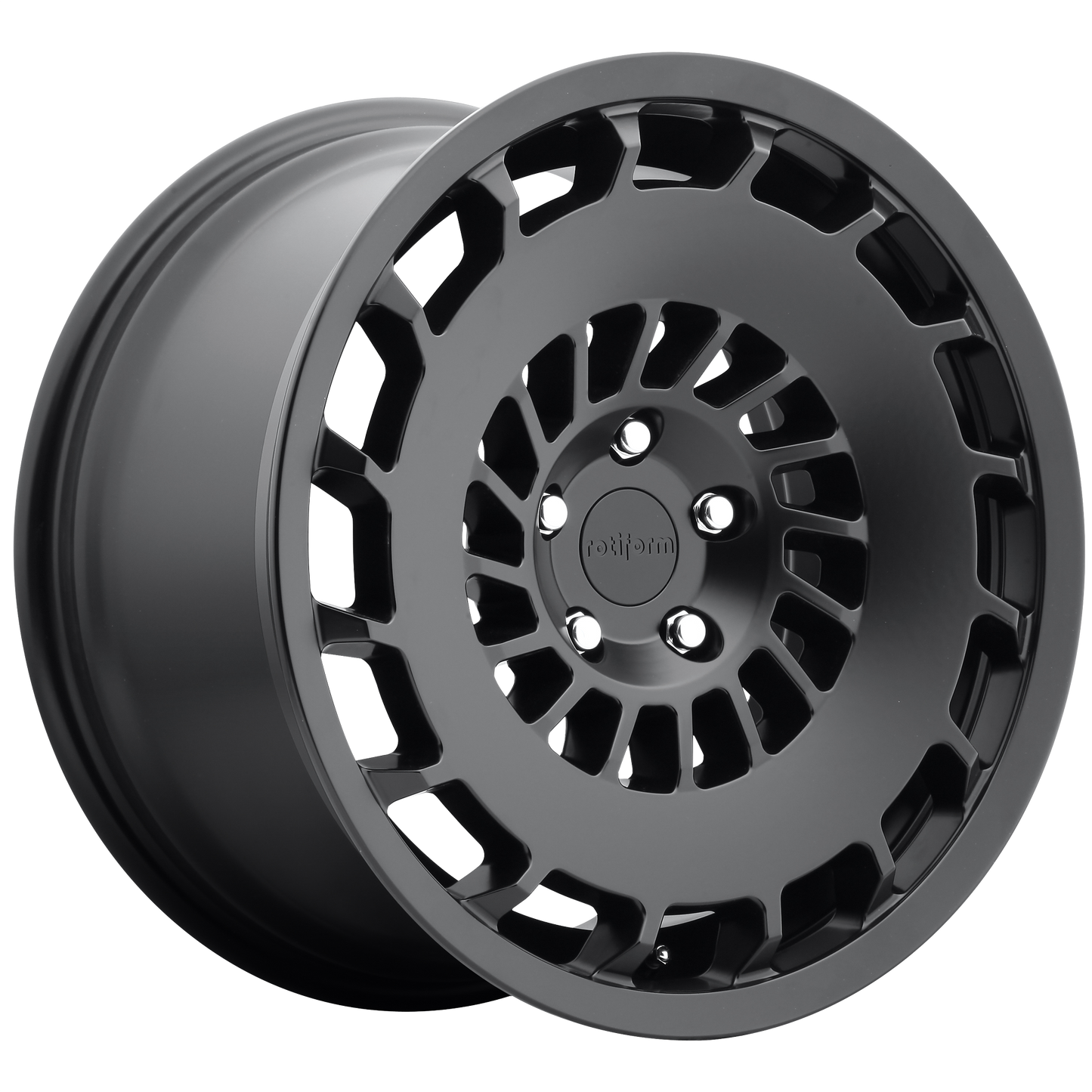 19x8.5 Rotiform R137 CCV MATTE BLACK Wheel 5x112 (45mm)