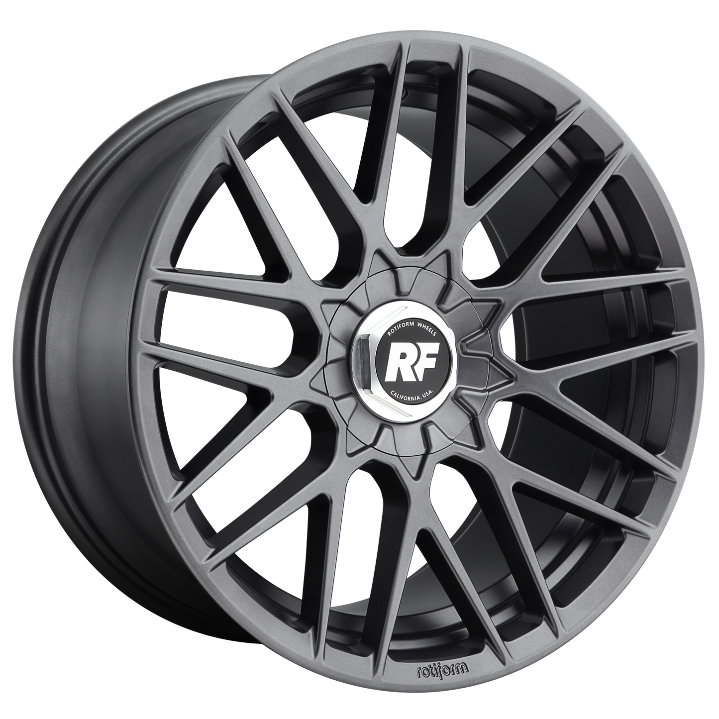 18x9.5 Rotiform R141 RSE MATTE ANTHRACITE Wheel 5x112/5x120 (35mm)