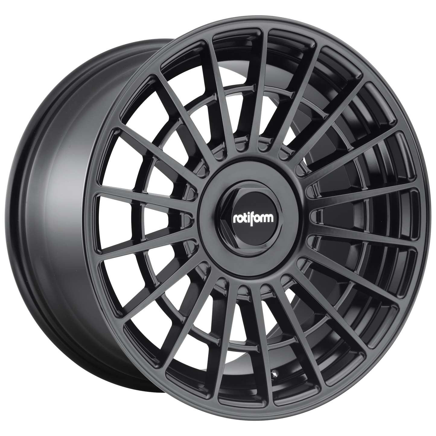 18x8.5 Rotiform R142 LAS-R MATTE BLACK Wheel 5x100/5x112 (45mm)