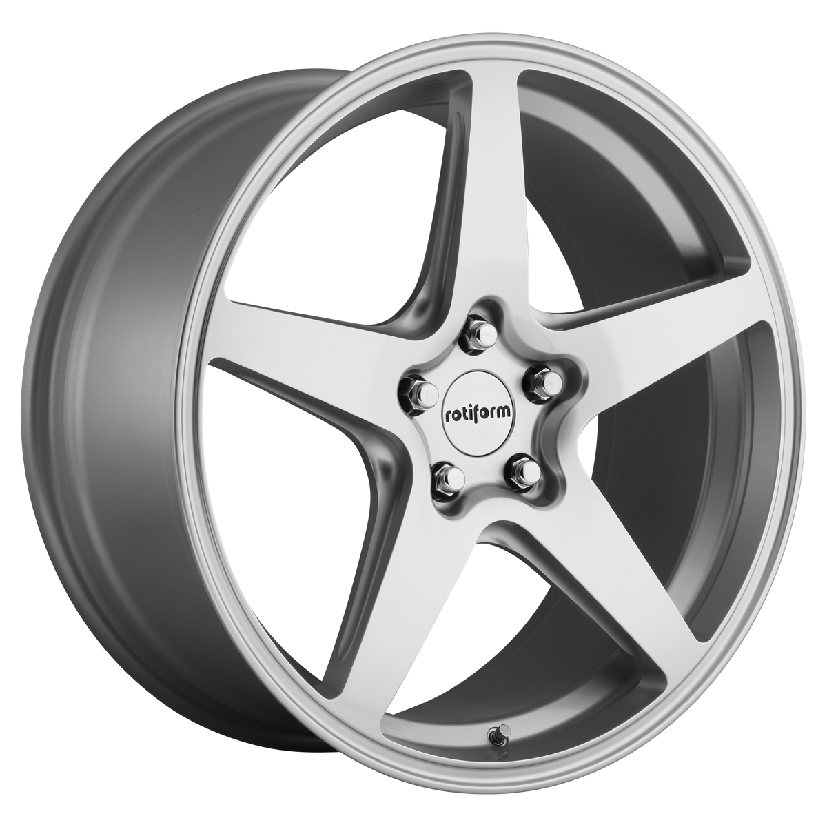 20x10.5 Rotiform R147 WGR GLOSS SILVER Wheel 5x120 (42mm)