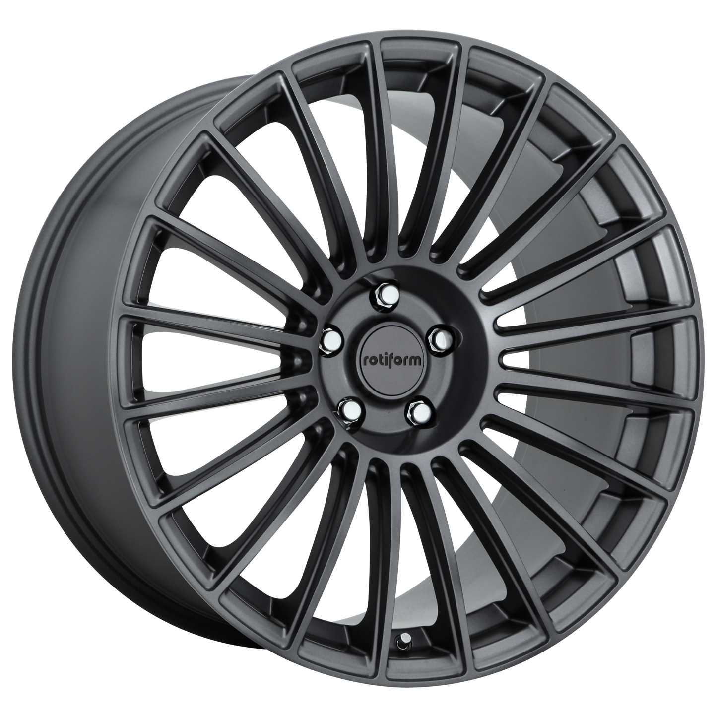 20x8.5 Rotiform R154 BUC MATTE ANTHRACITE Wheel 5x112 (45mm)