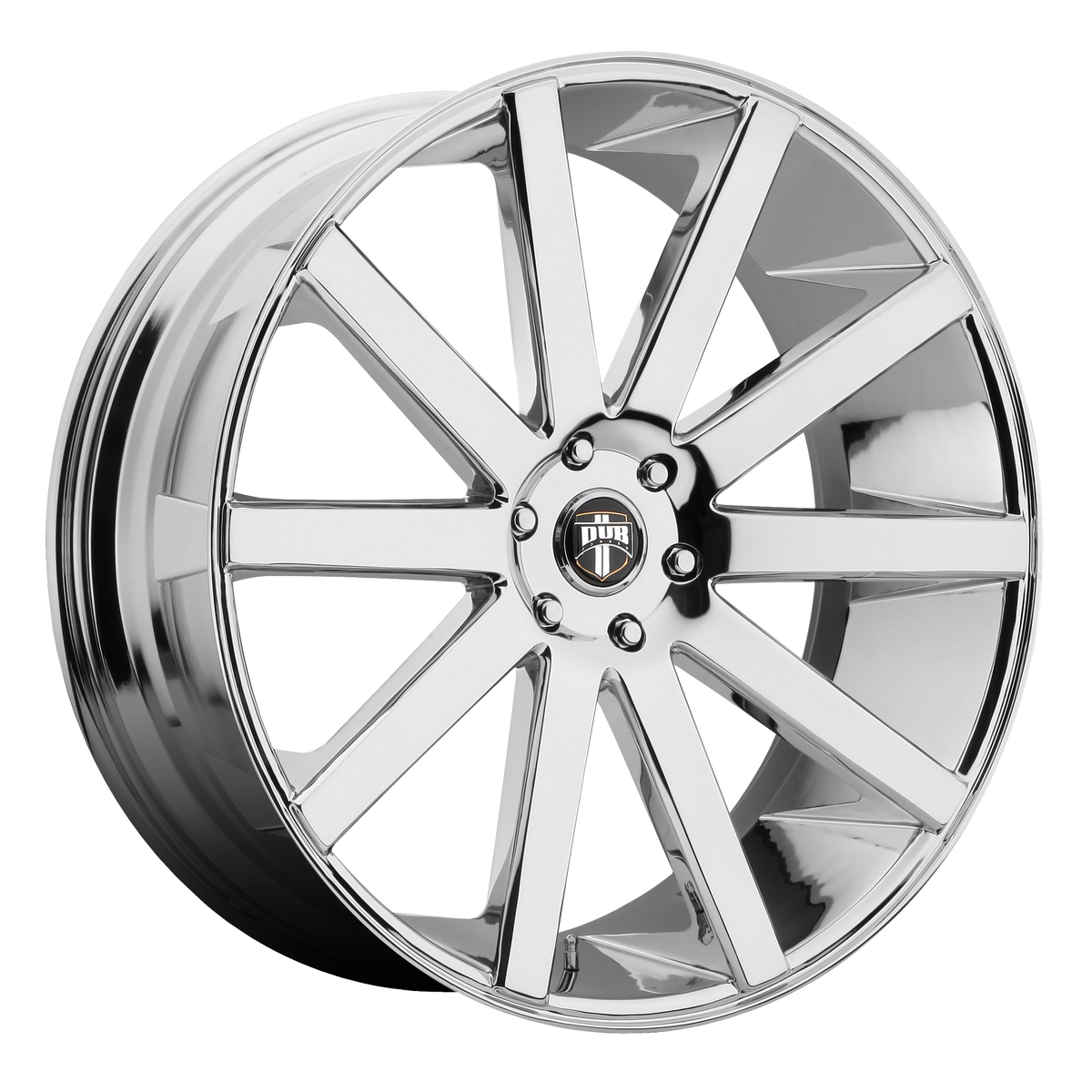 26x10 DUB S120 SHOT CALLA CHROME PLATED Wheel 6x5.5 (30mm)