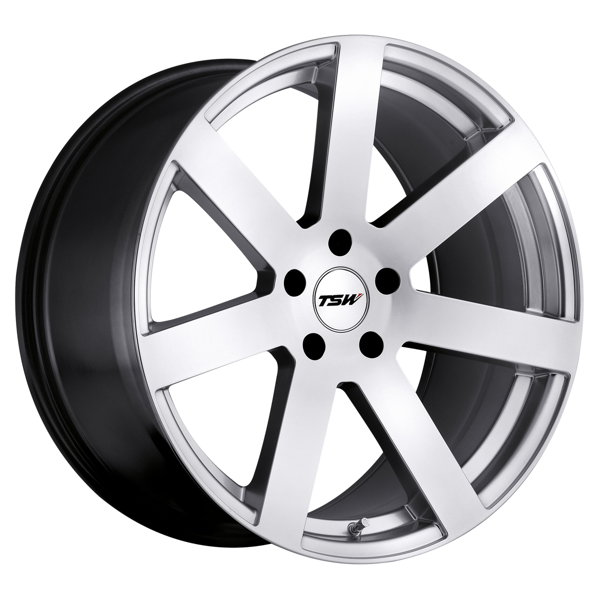 20x8.5 TSW BARDO HYPER SILVER Wheel 5x4.5 (40mm)