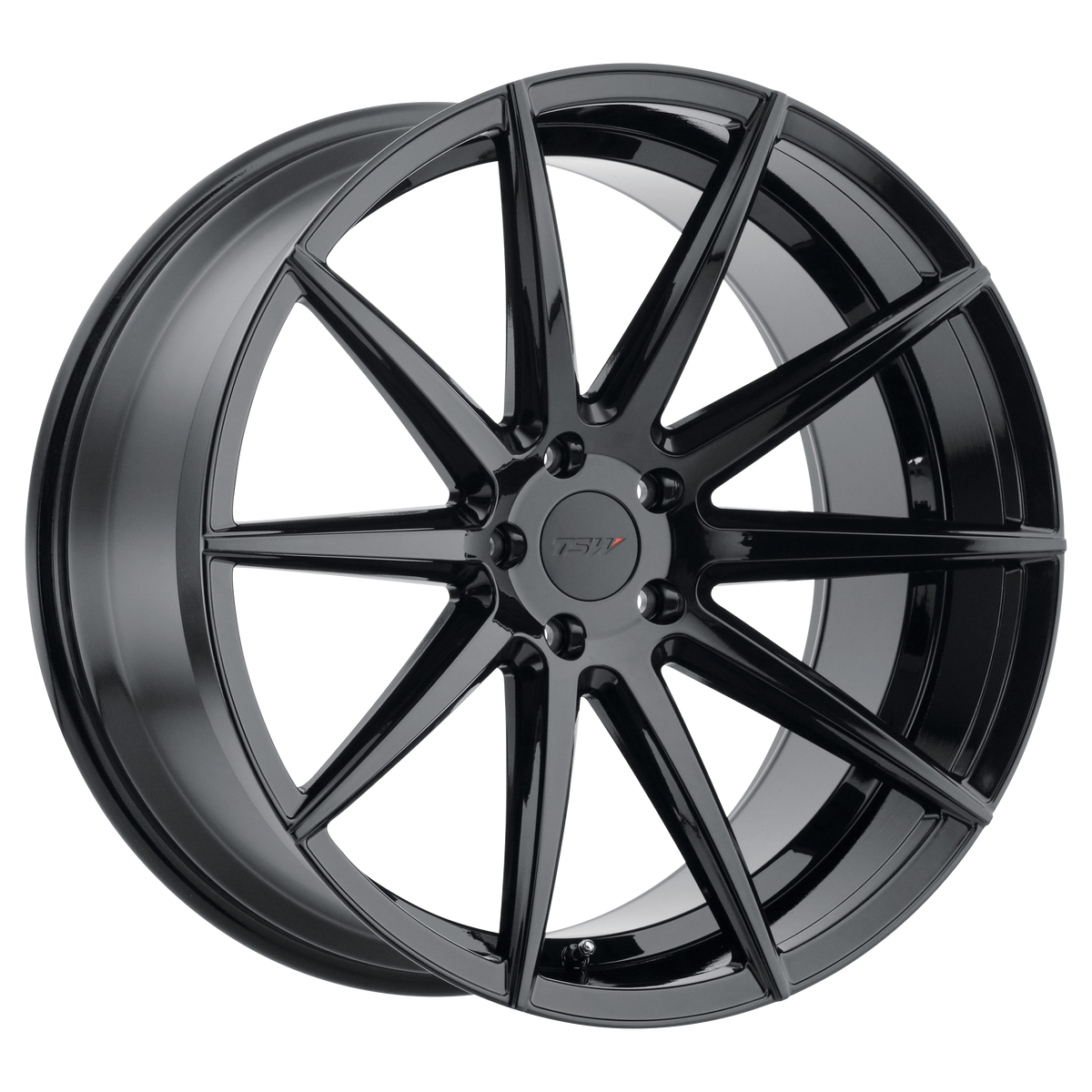 22x9 TSW CLYPSE GLOSS BLACK Wheel 5x120 (20mm)