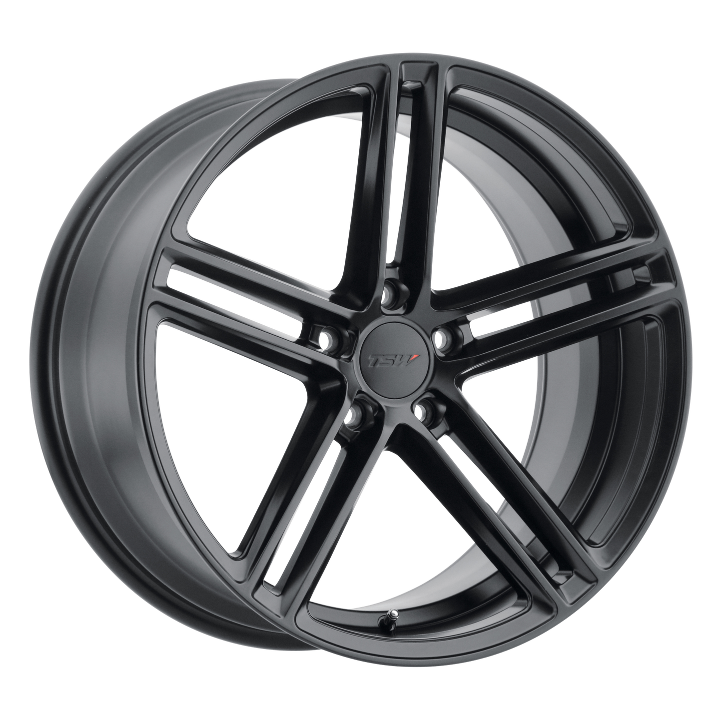 20x8.5 TSW CHAPELLE MATTE BLACK Wheel 5x108 (40mm)