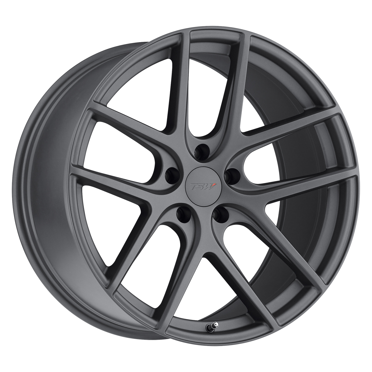 17x8 TSW GENEVA MATTE GUNMETAL Wheel 5x112 (32mm)