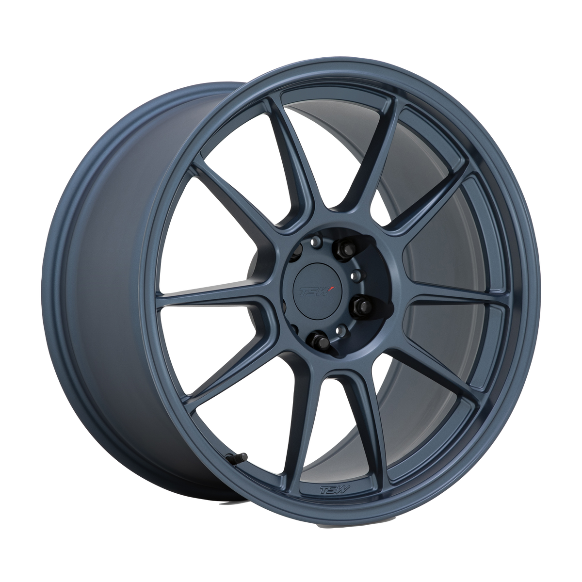 18x8 TSW Imatra Satin Dark Blue Wheel 5x4.25 (42mm)