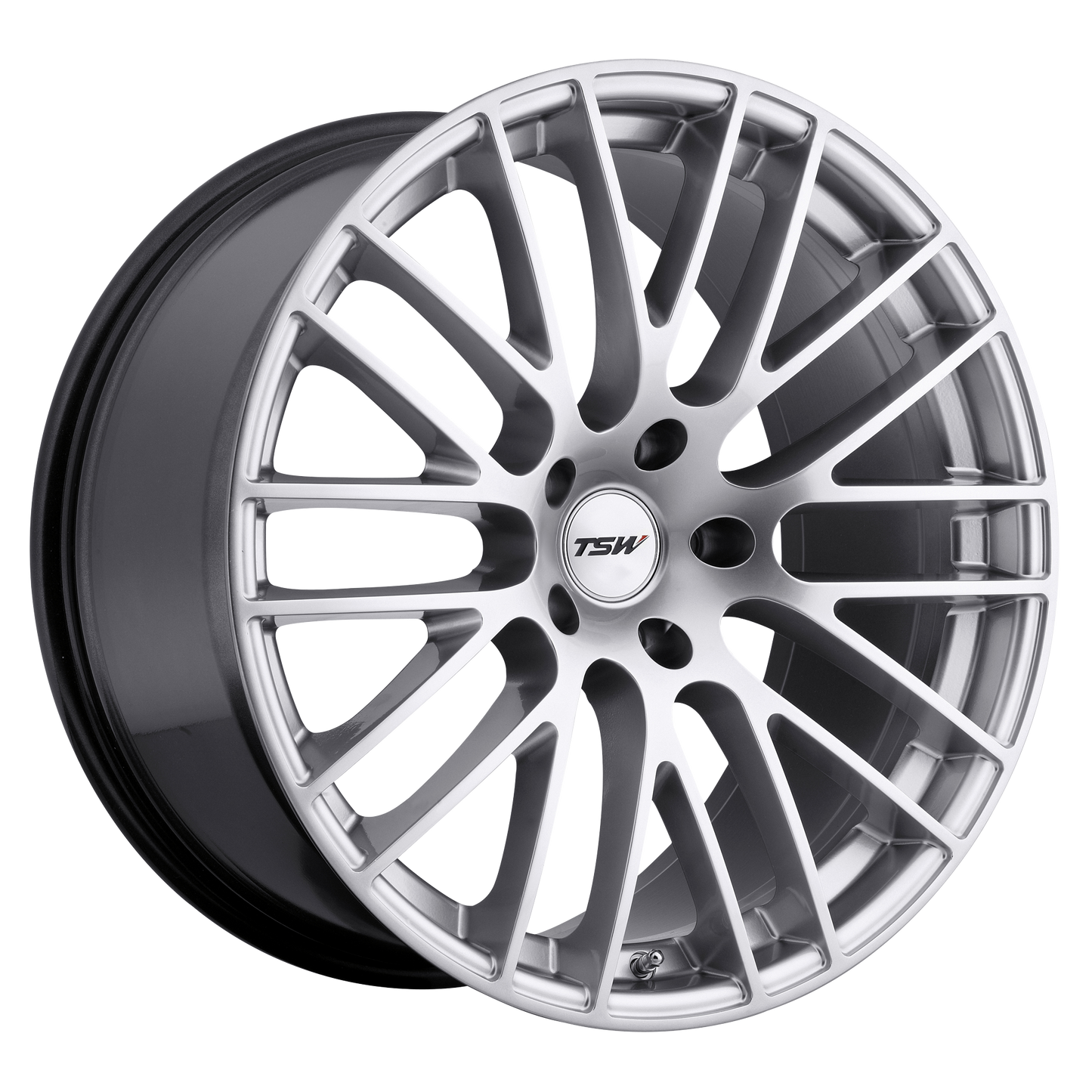 20x8.5 TSW MAX HYPER SILVER Wheel 5x112 (32mm)